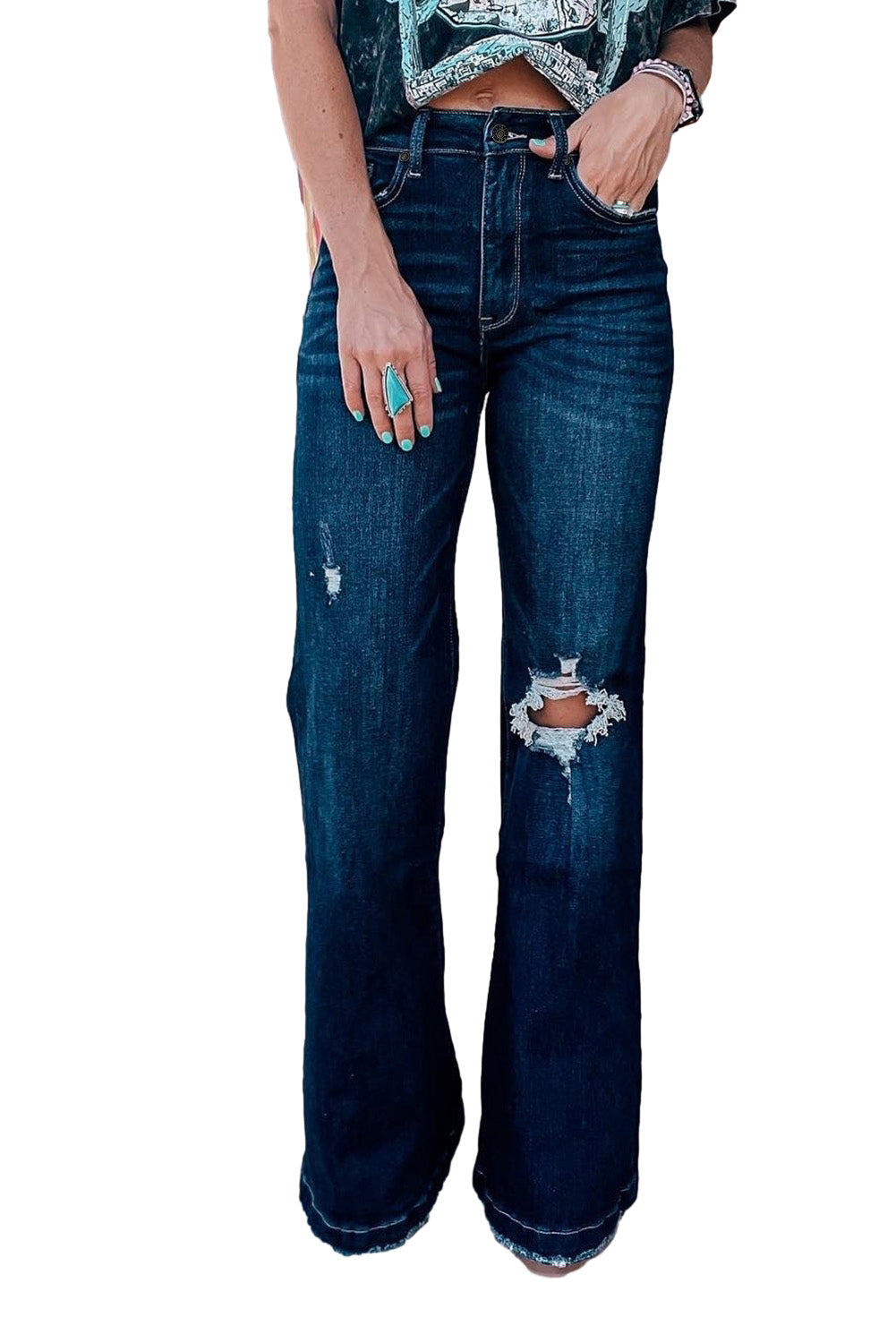 Fern Bell Bottom Jeans