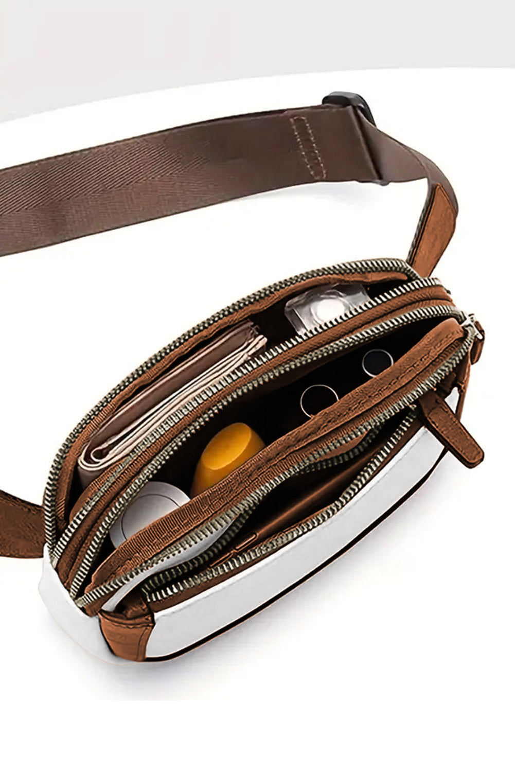 Olivia Leather Crossbody Bag