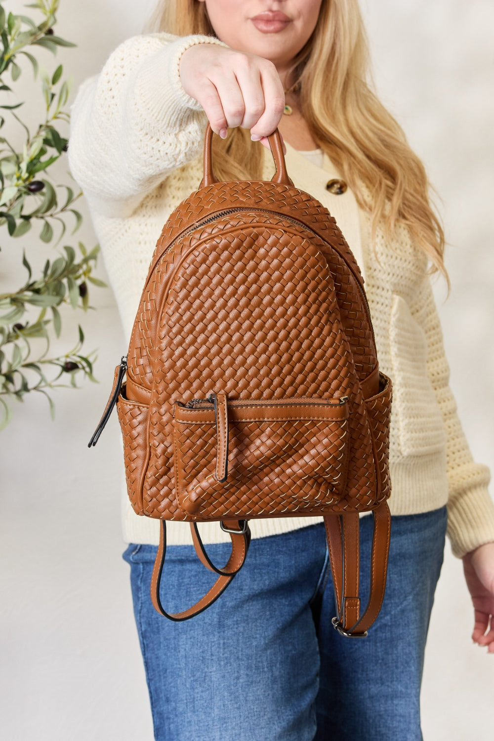 Vera Woven Backpack