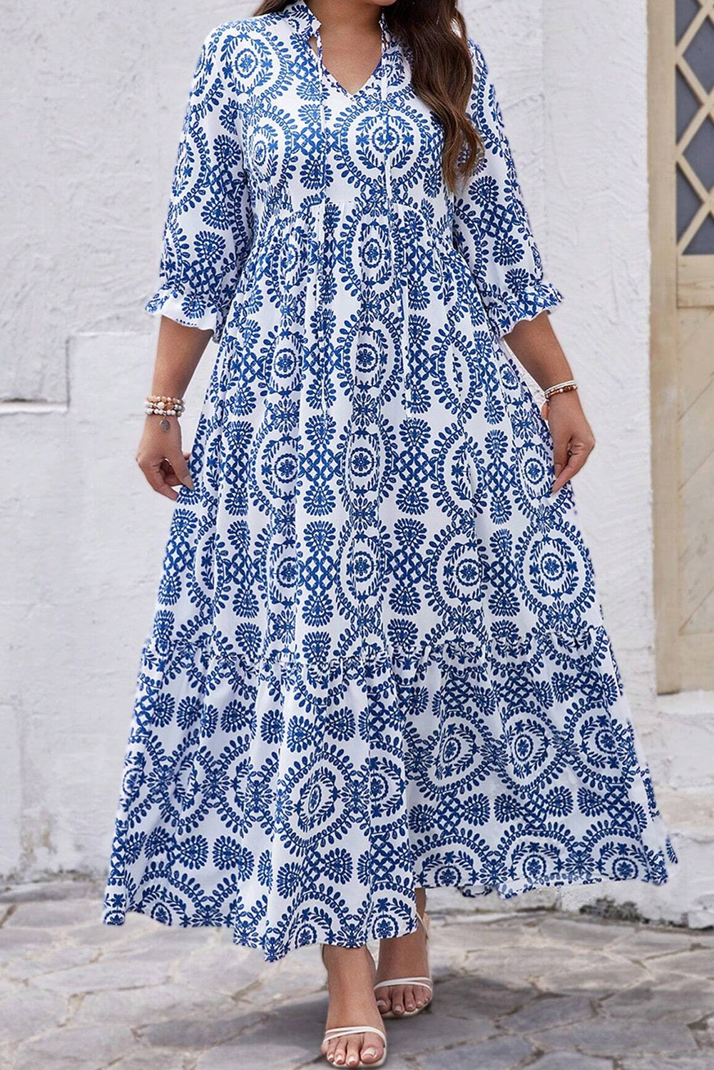 Sara Plus Size Maxi Dress