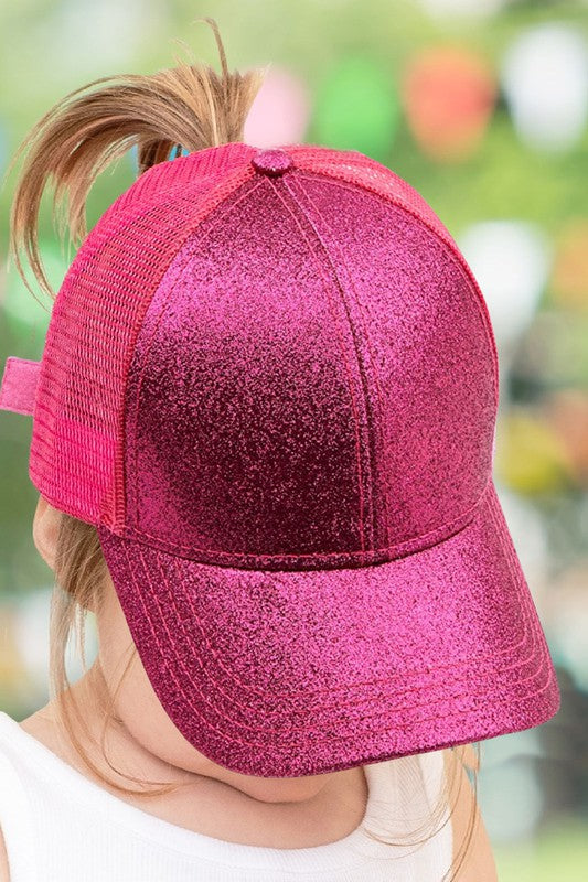 CC Kids Glitter Pony Caps