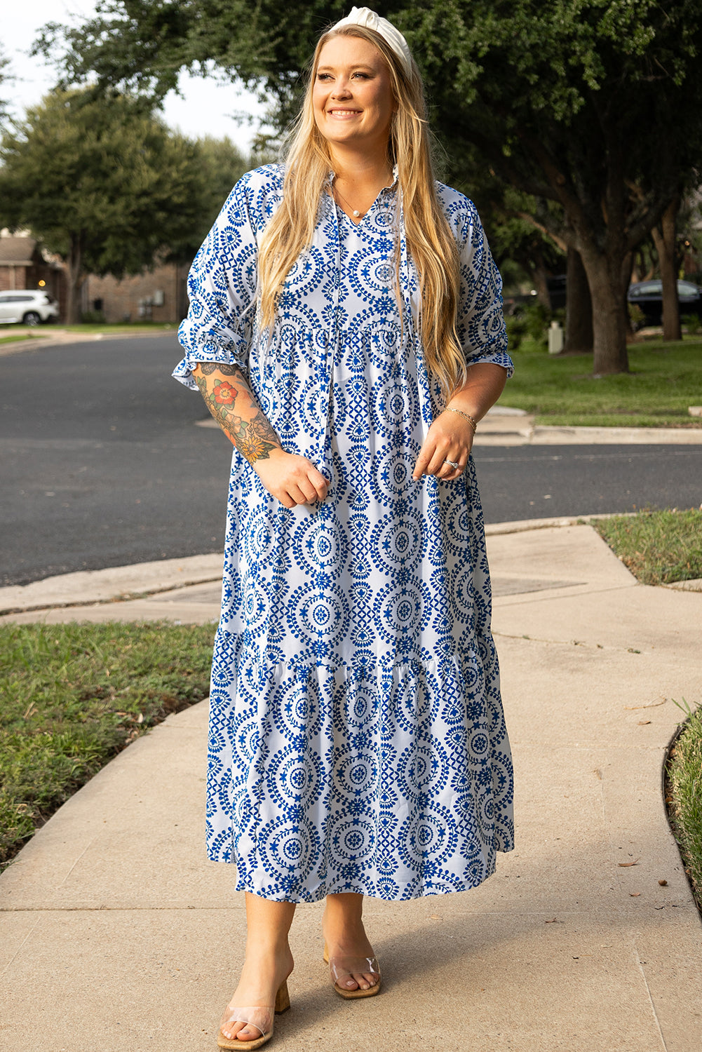 Sara Plus Size Maxi Dress