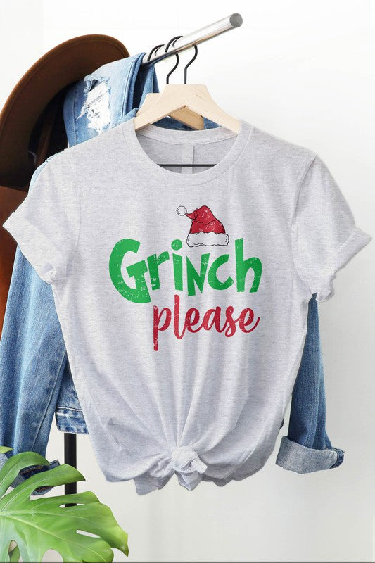 Grinch Please Graphic Tee