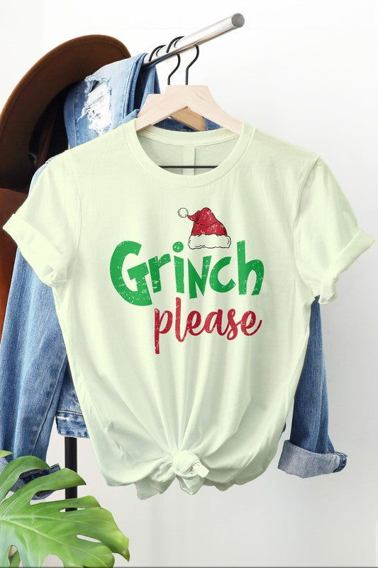 Grinch Please Graphic Tee