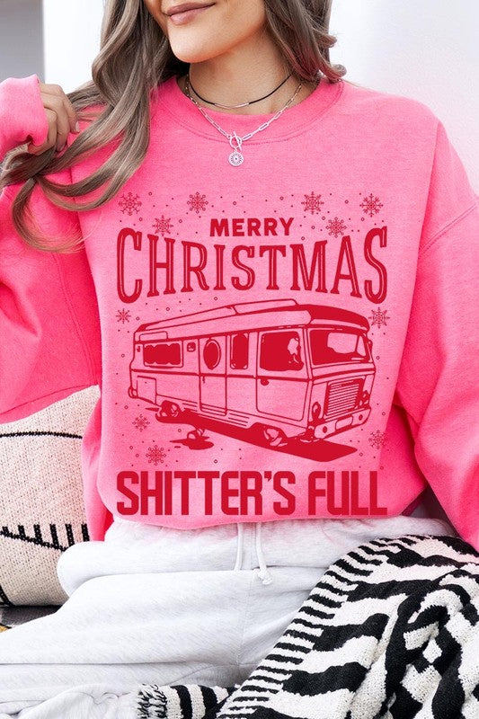 Merry Christmas Shitter's Full Sweatshirts