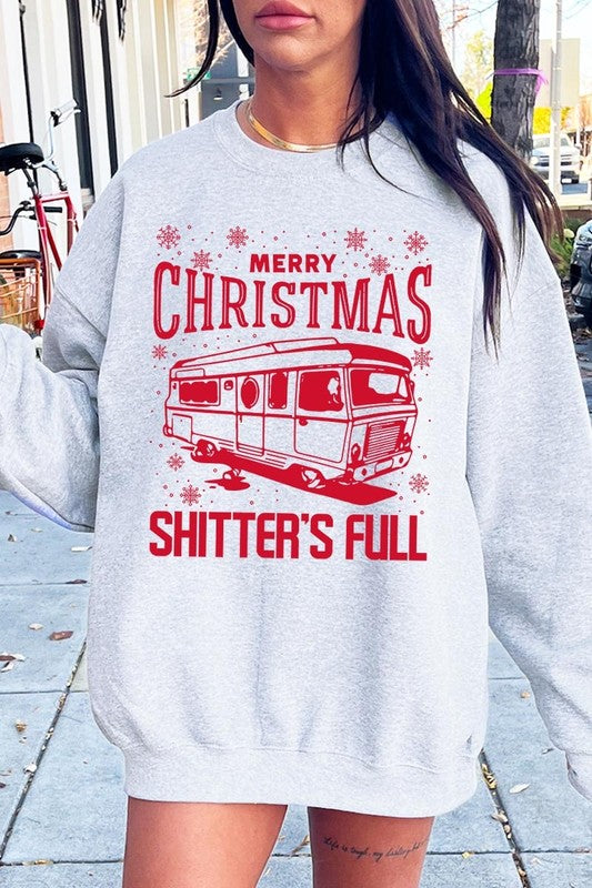 Merry Christmas Shitter's Full Sweatshirts