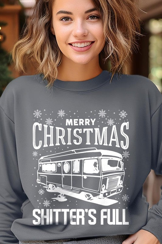 Merry Christmas Shitter's Full Sweatshirts