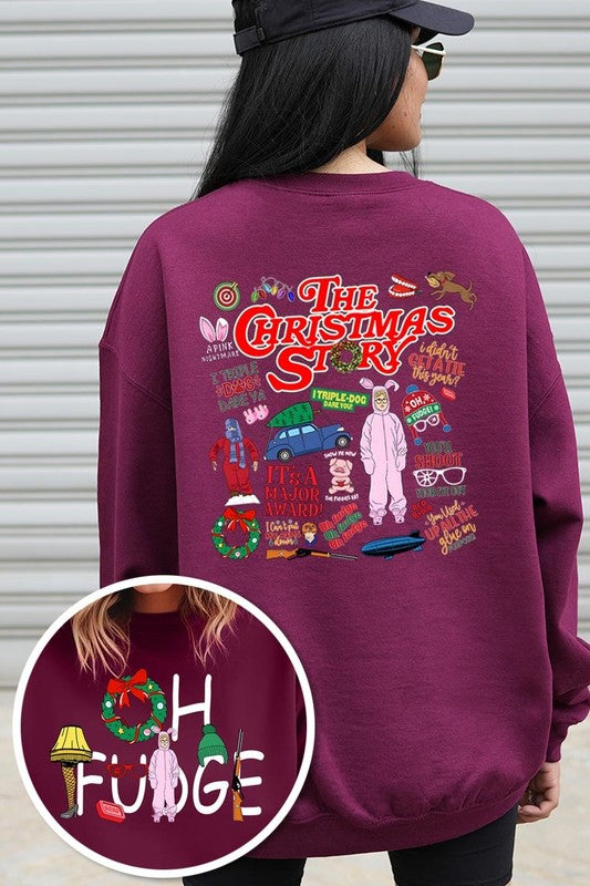 Christmas Movie Story Sweatshirt