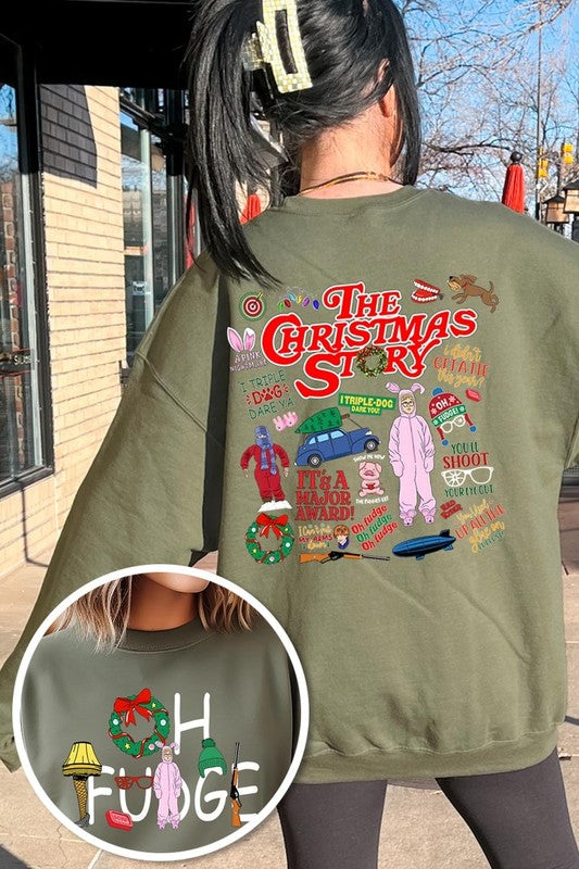 Christmas Movie Story Sweatshirt