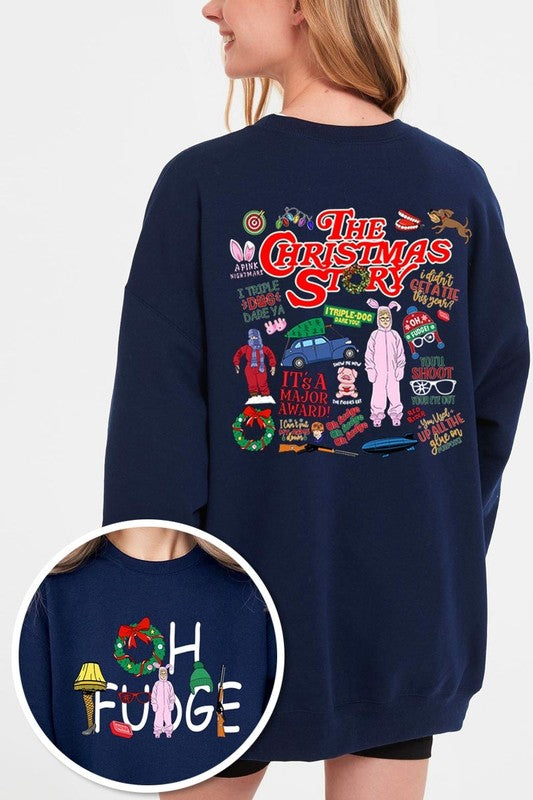 Christmas Movie Story Sweatshirt