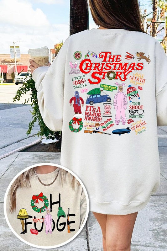 Christmas Movie Story Sweatshirt