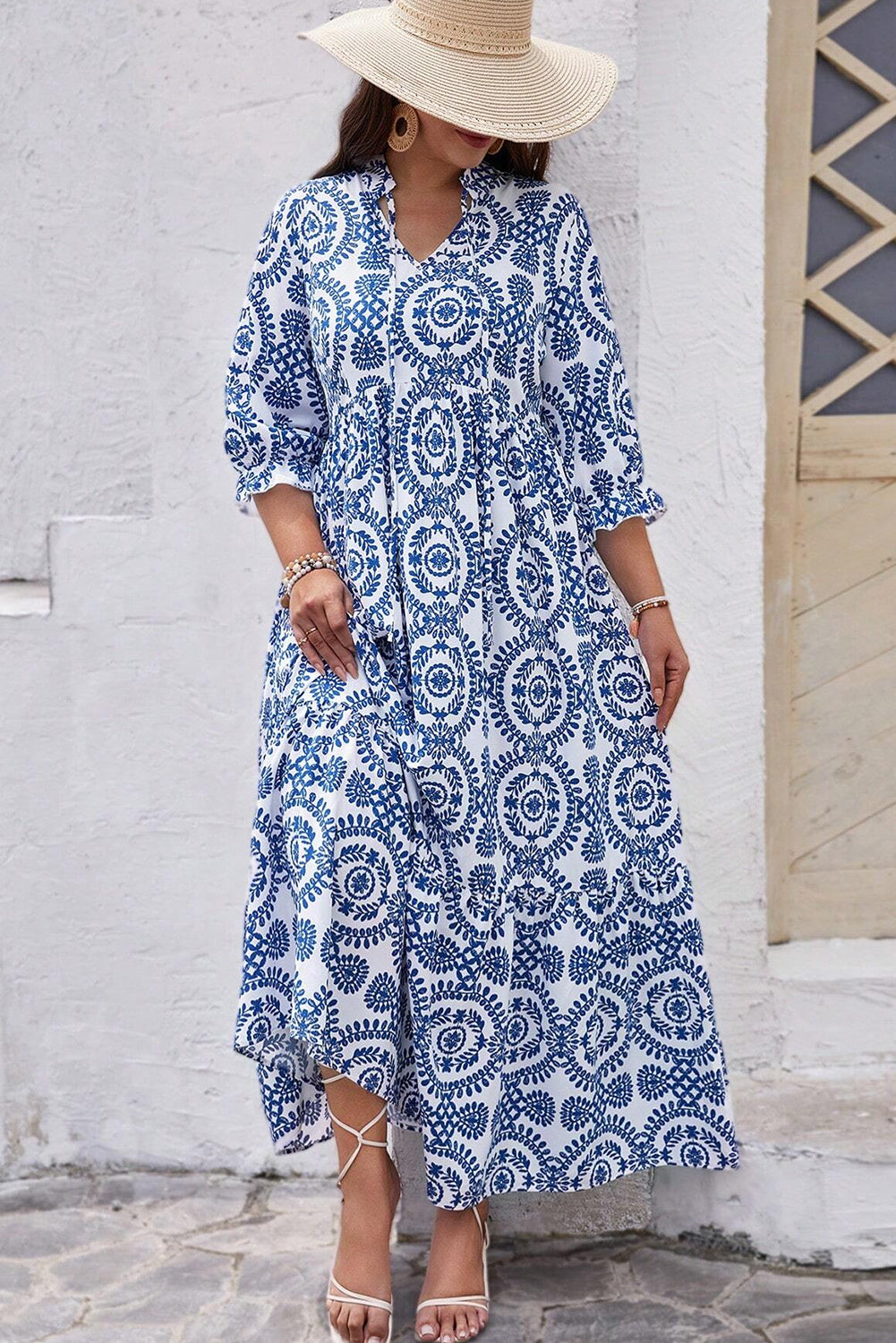 Sara Plus Size Maxi Dress