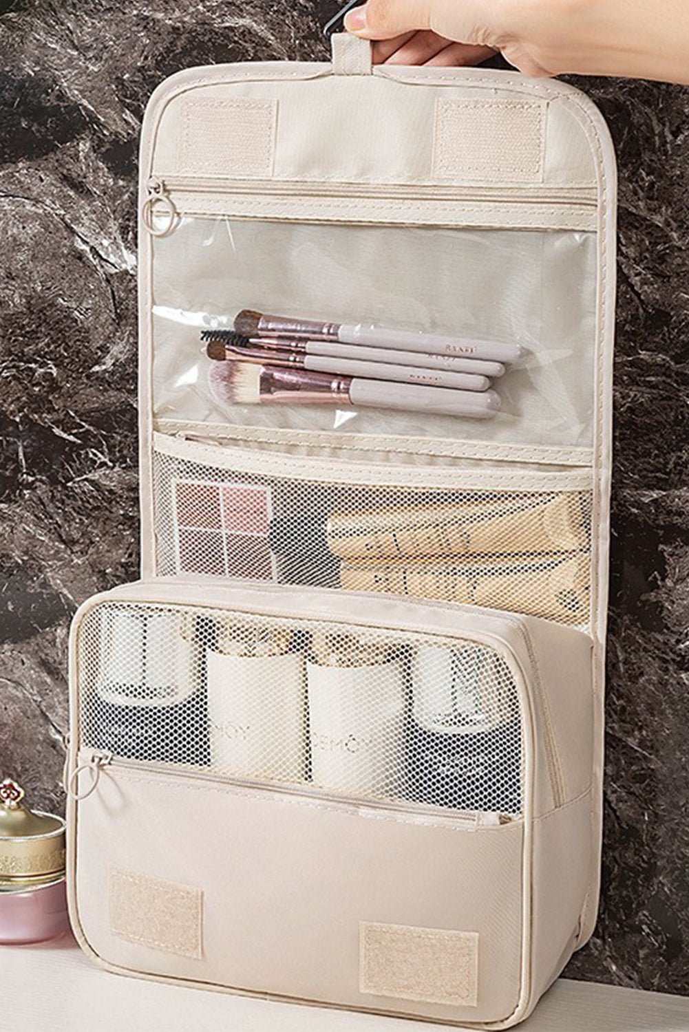 Kari Make Up Organizer Travel Toiletry Bag