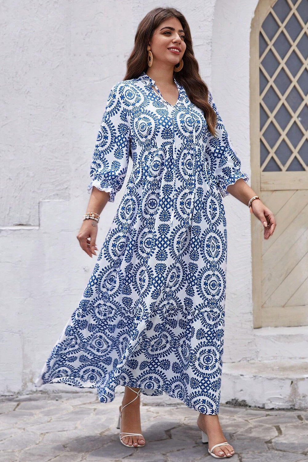 Sara Plus Size Maxi Dress