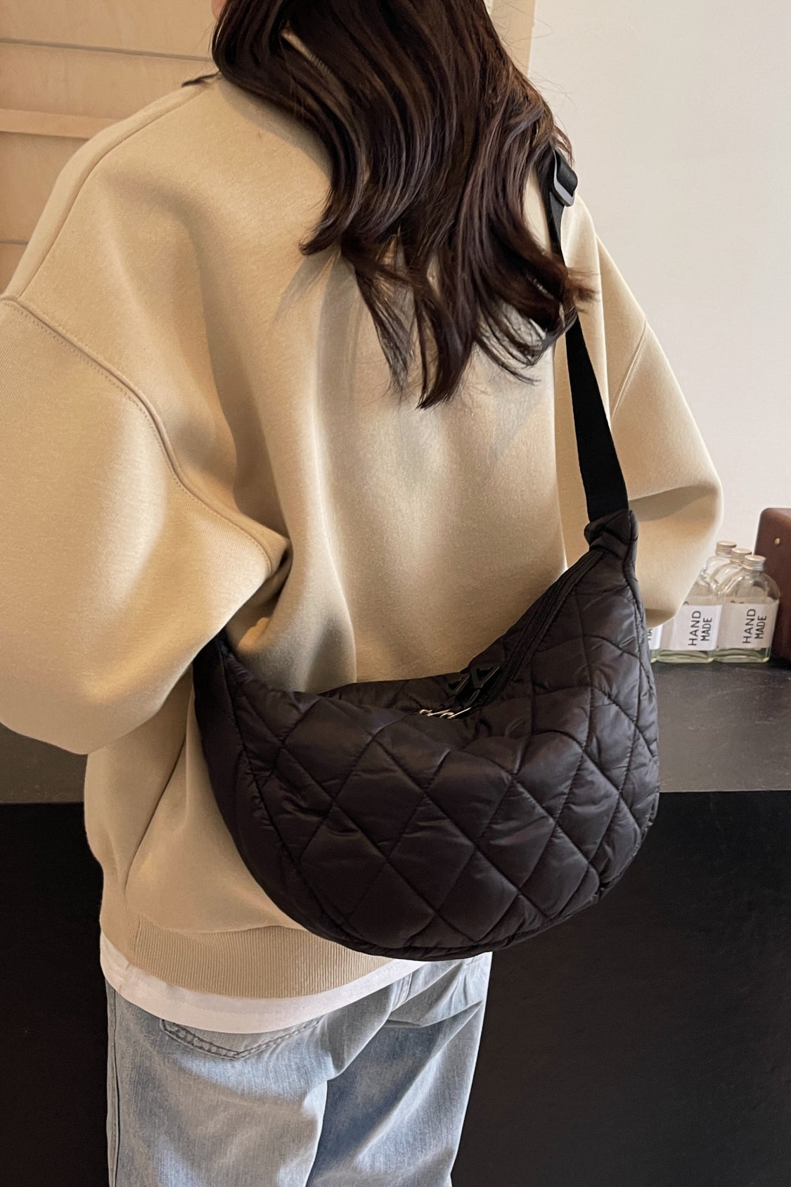 Quilted Crossbody Bag