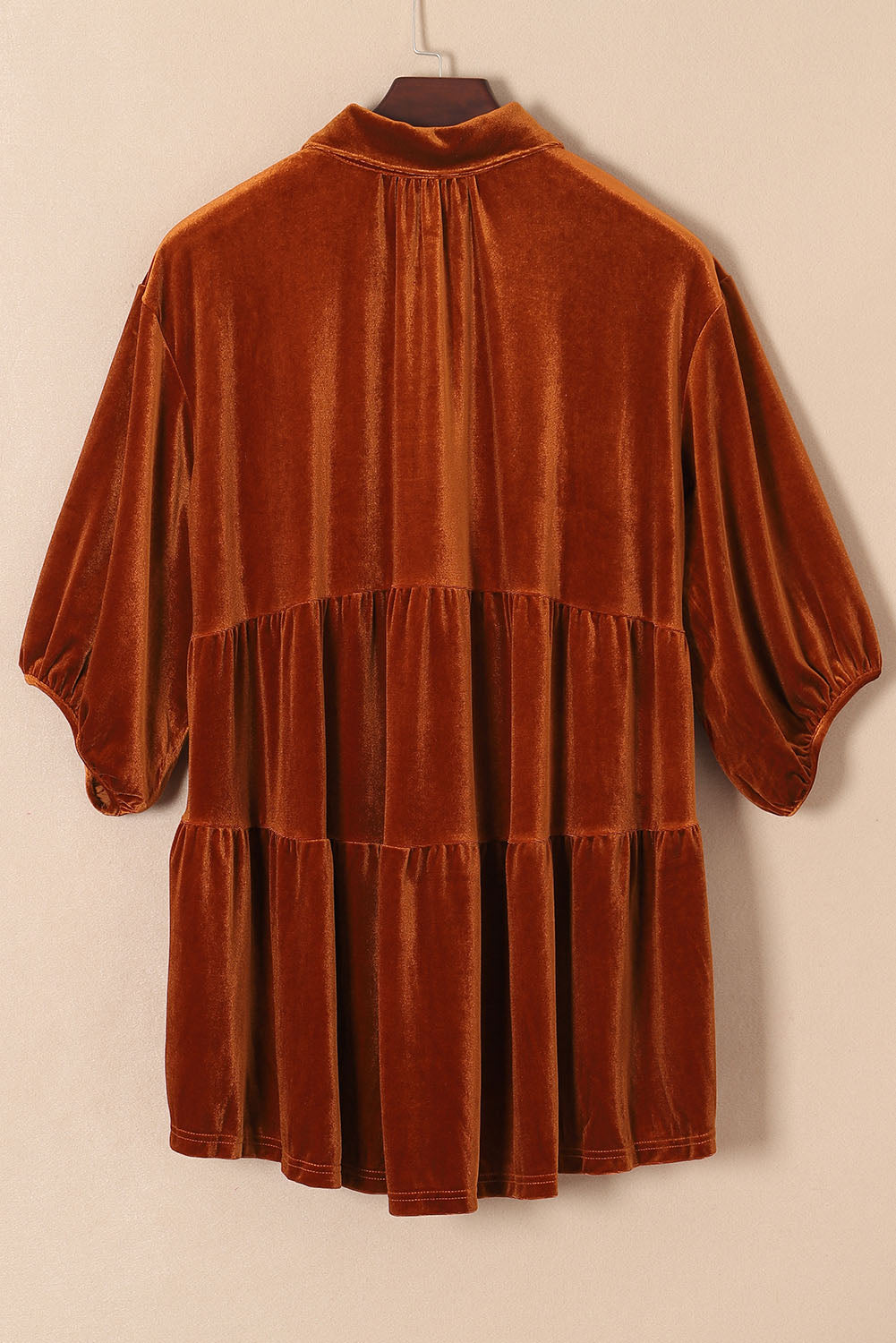 Chelsea Babydoll Velvet Shirt