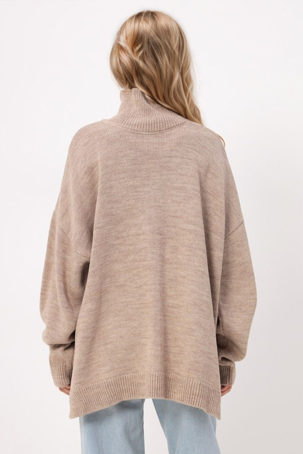 Maddie Turtleneck Long Sleeve Sweater