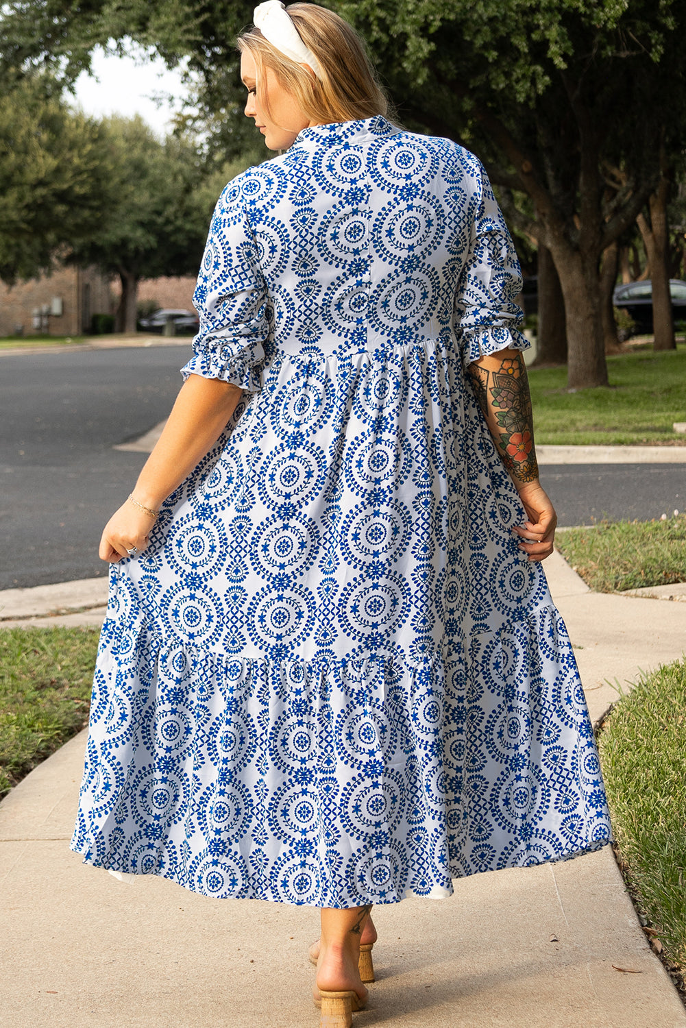 Sara Plus Size Maxi Dress