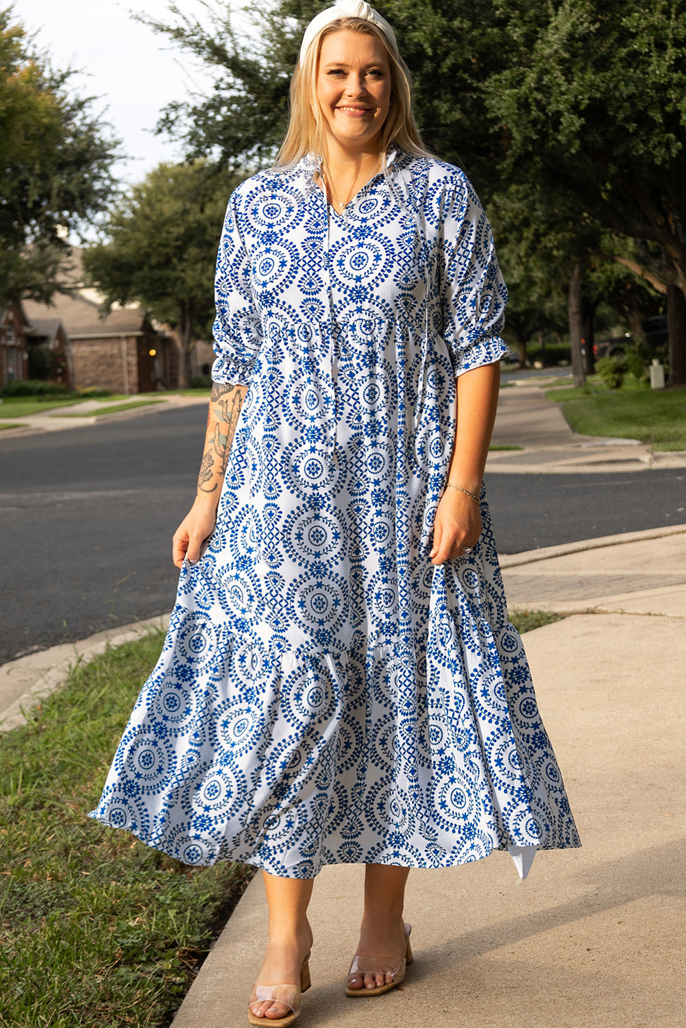 Sara Plus Size Maxi Dress