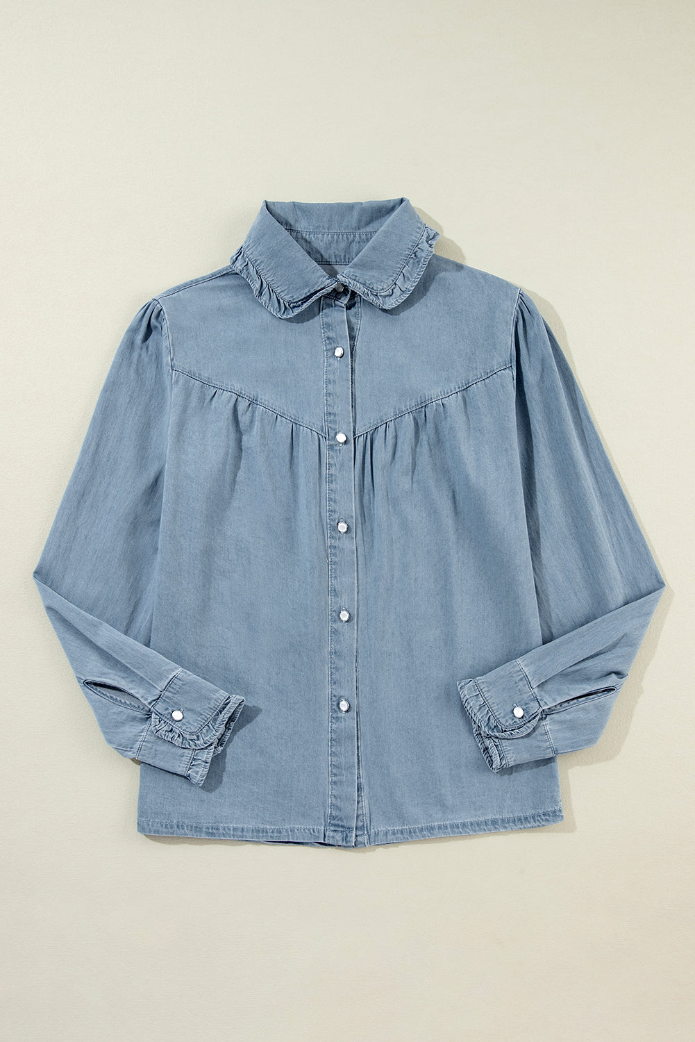 Gia Collar Chambray Shirt