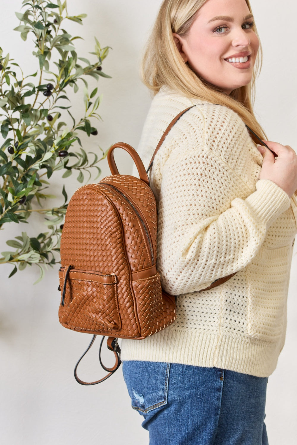 Vera Woven Backpack