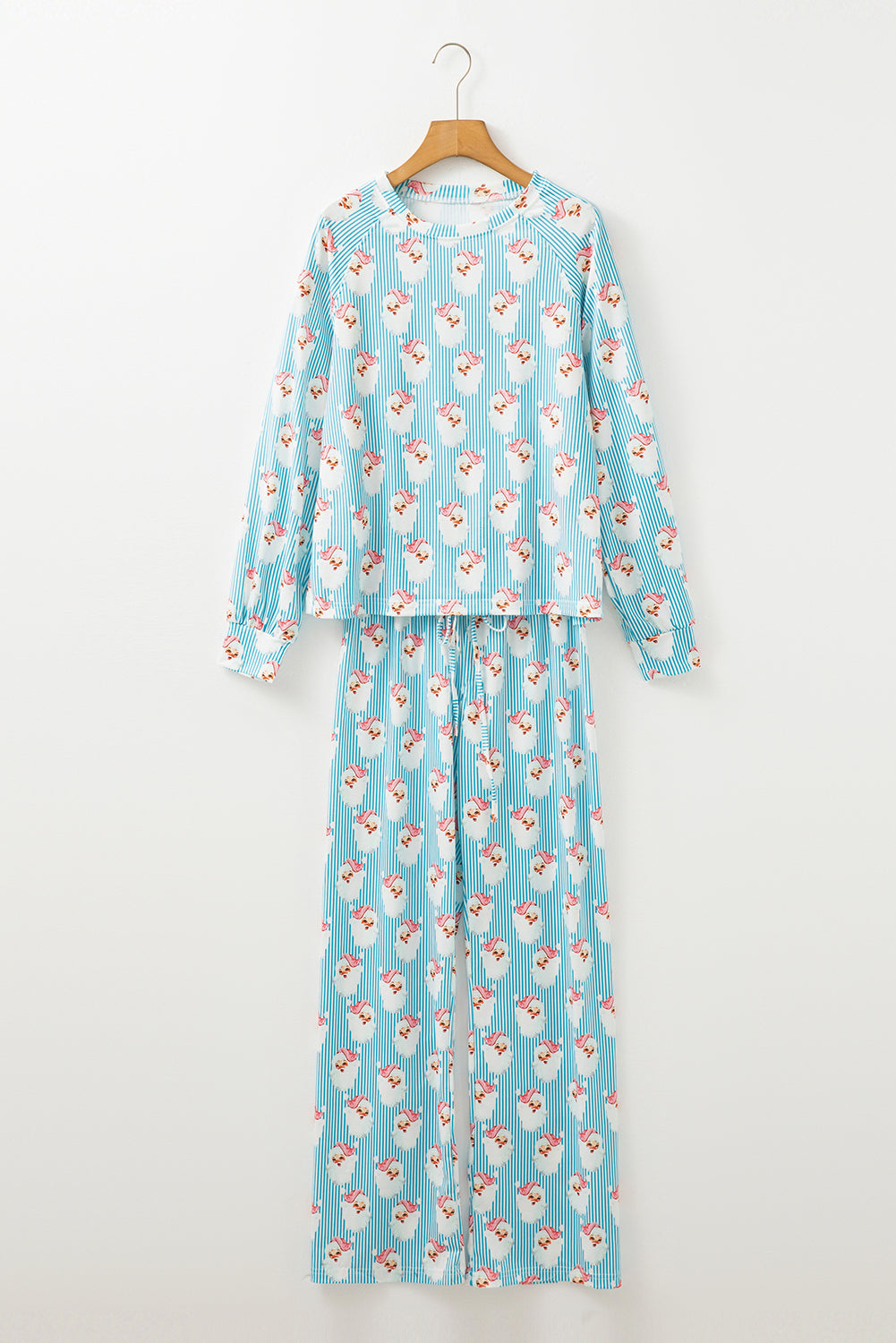 Santa Claus Striped Lounge Set