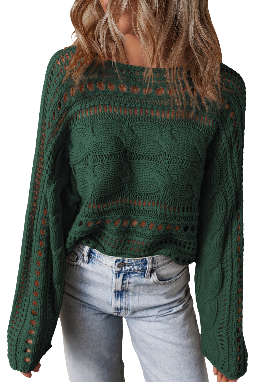 Kelsey Knit Cropped Sweater