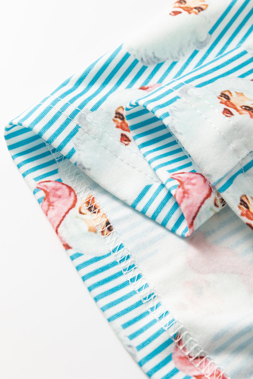 Santa Claus Striped Lounge Set