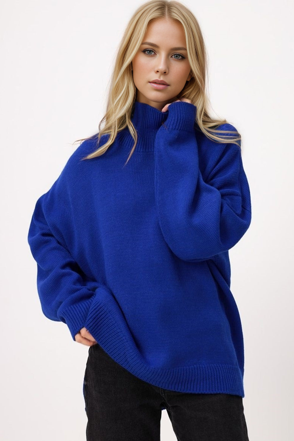 Maddie Turtleneck Long Sleeve Sweater