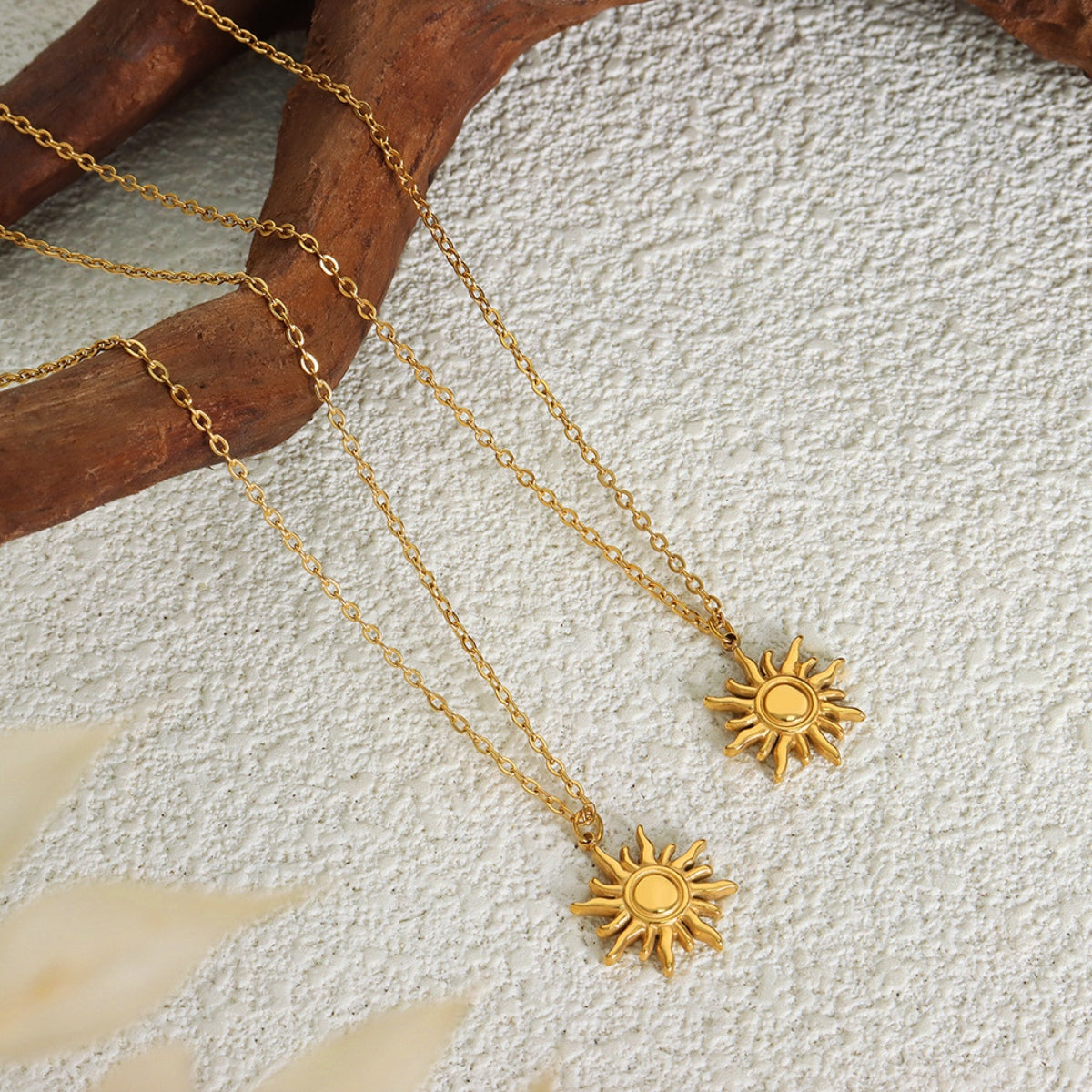 Sun Pendant Necklace