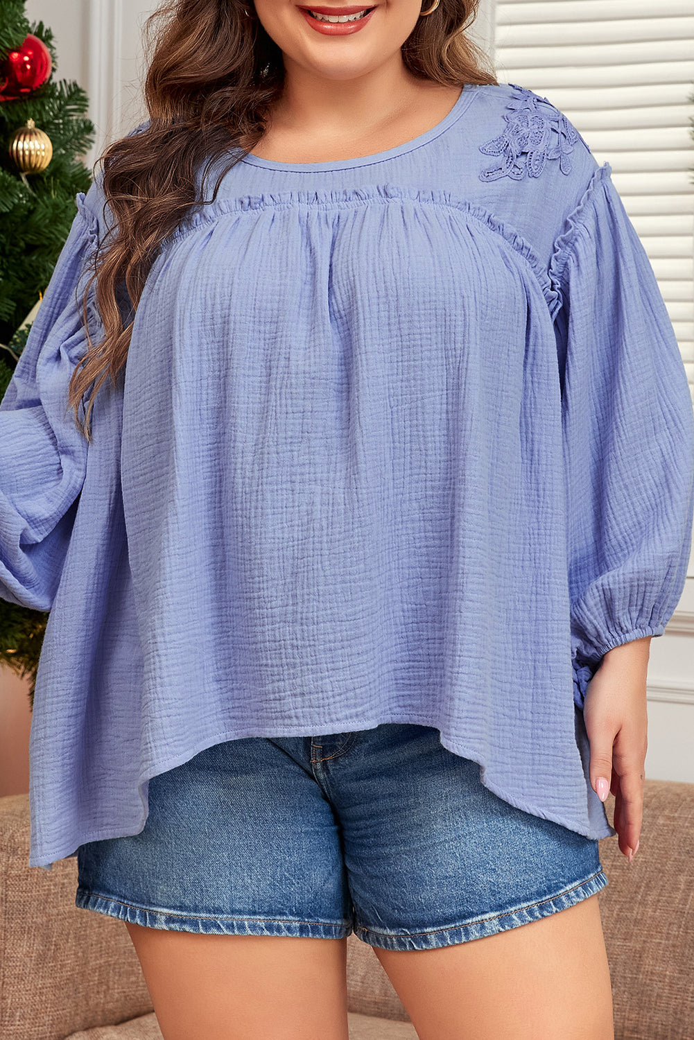 Freda Babydoll Blouse