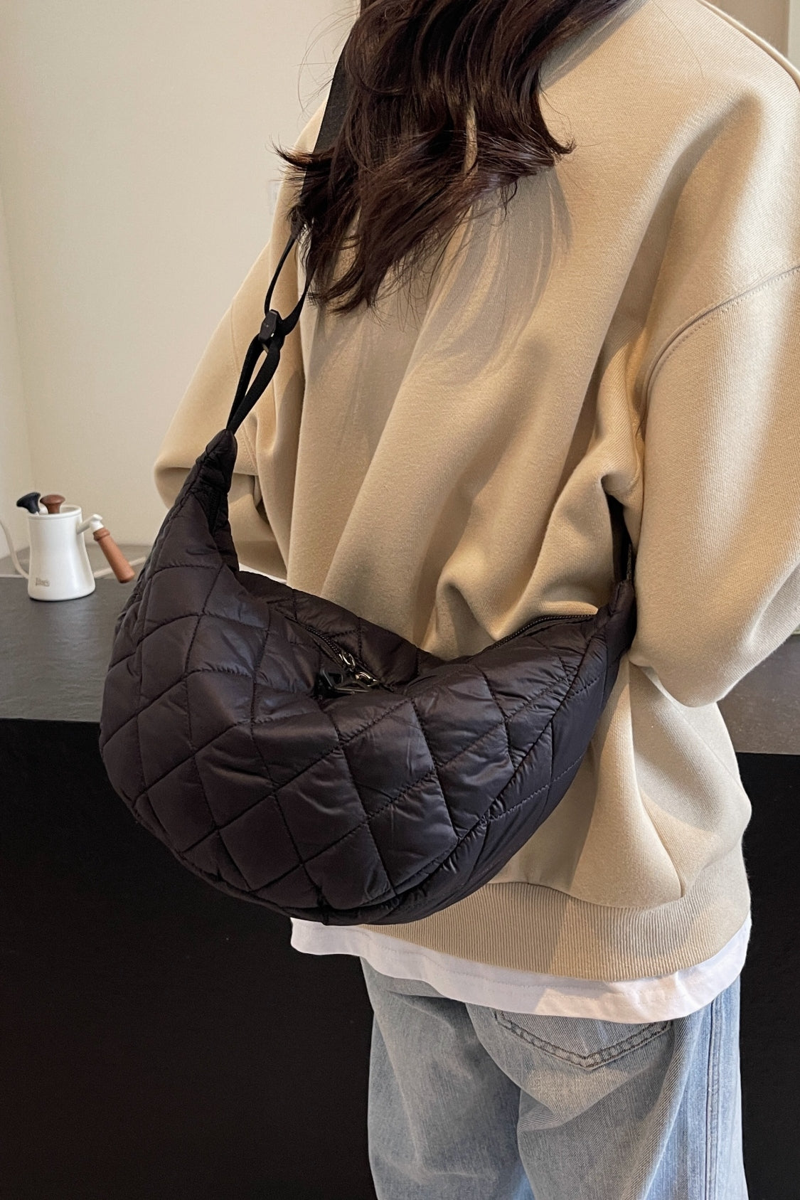 Quilted Crossbody Bag