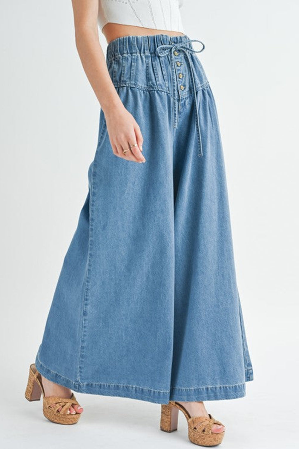 Atley High Waist Wide Leg Jeans