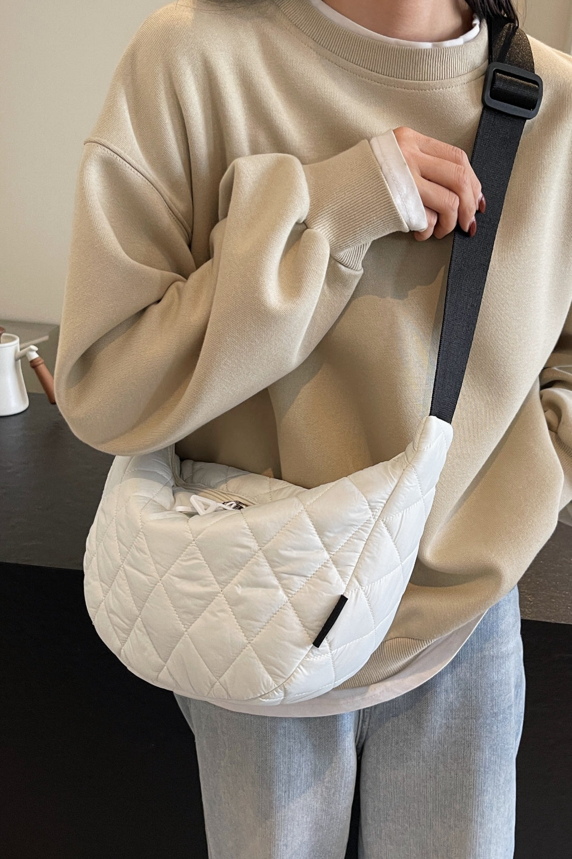 Quilted Crossbody Bag