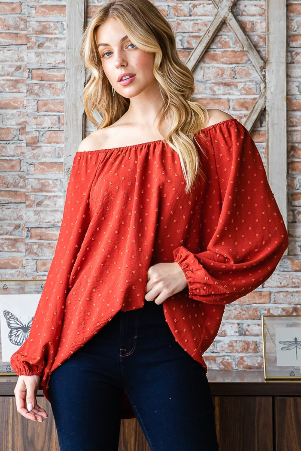 Britt Off Shoulder Top