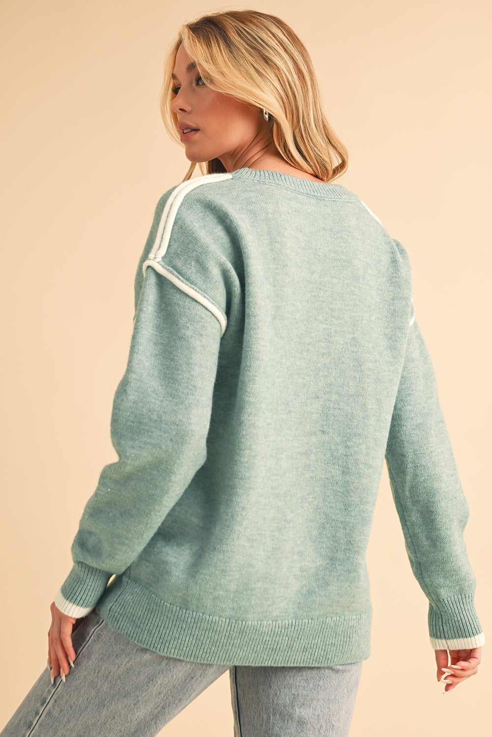 Suzie Crewneck Knit Sweater