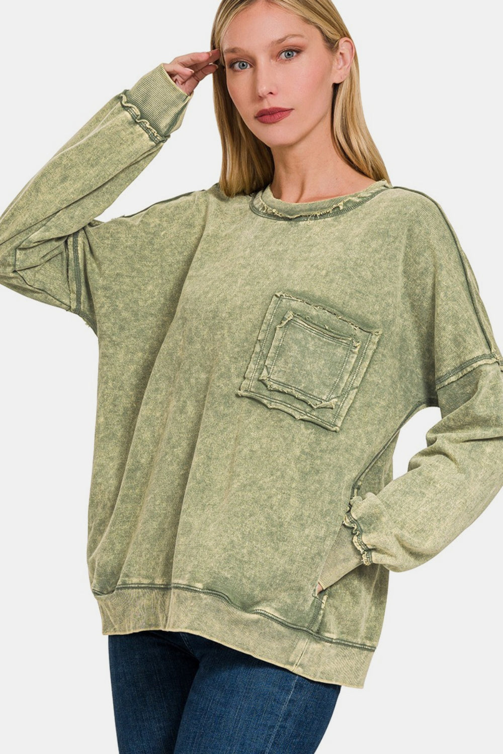 Vera Shoulder Sweatshirt