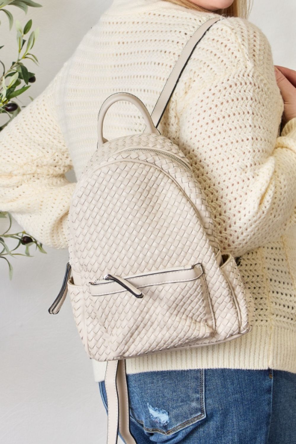 Vera Woven Backpack