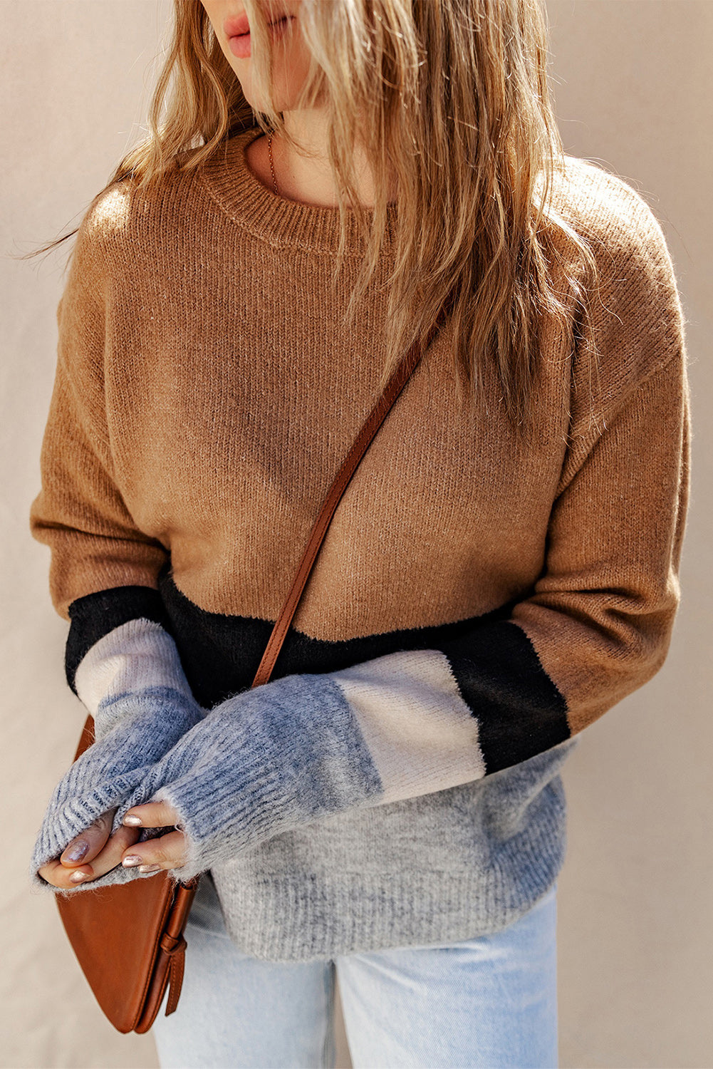 April Ribbed Knit Sweater