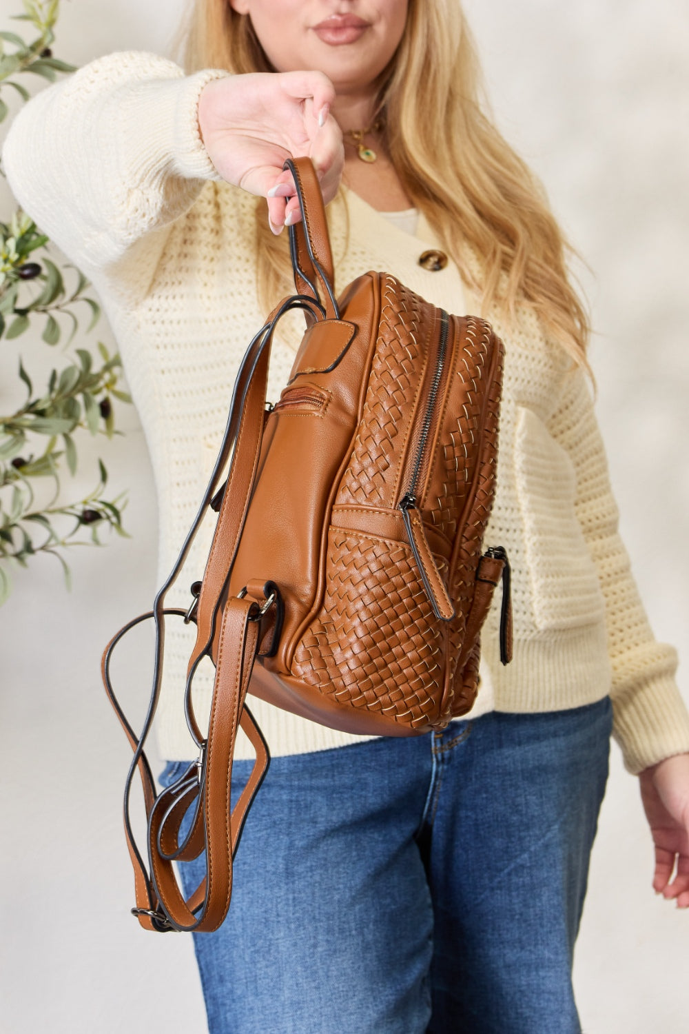 Vera Woven Backpack