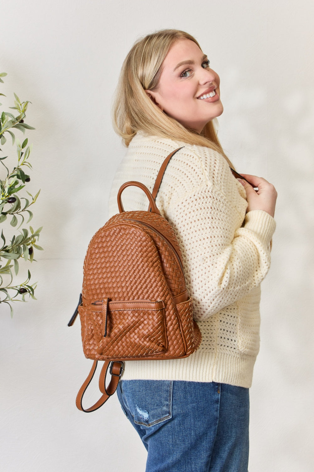 Vera Woven Backpack