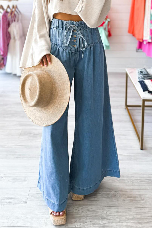 Atley High Waist Wide Leg Jeans