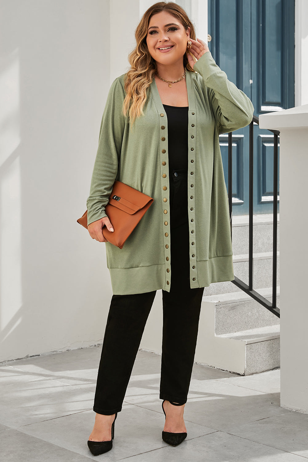 Gia Plus Size Cardigan