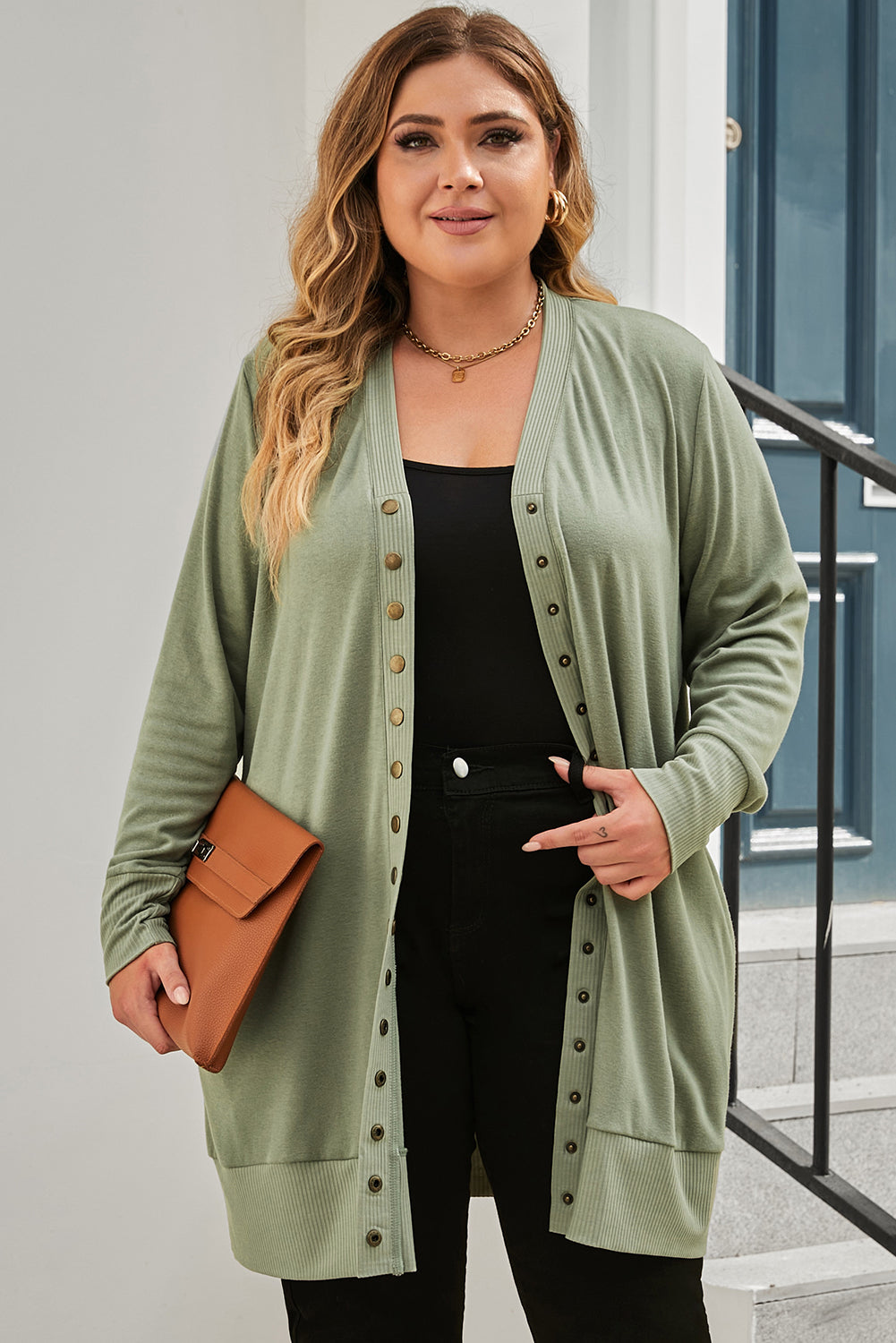 Gia Plus Size Cardigan