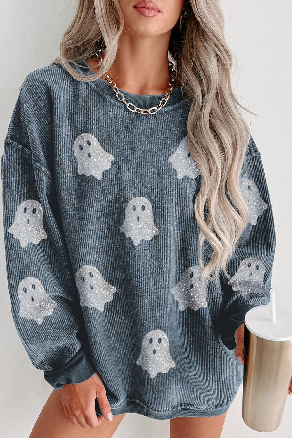 Ghost Corded Sweatshirt