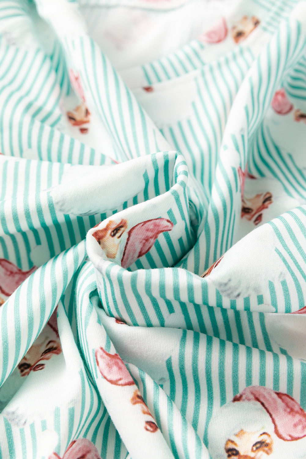 Santa Claus Striped Lounge Set