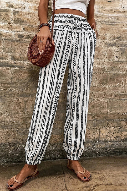 Nicolette Drawstring Cuff Pants