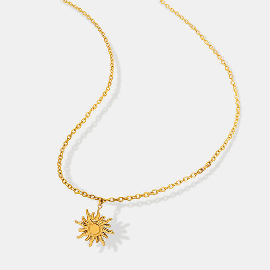 Sun Pendant Necklace