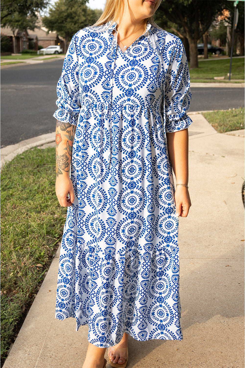 Sara Plus Size Maxi Dress