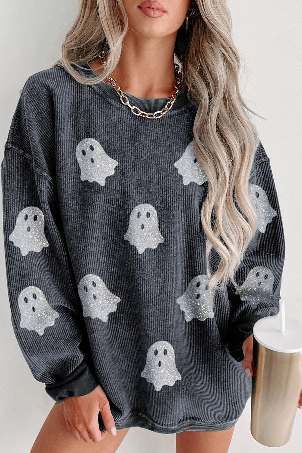 Ghost Corded Sweatshirt